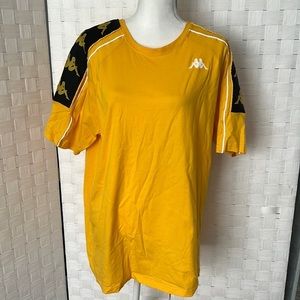 KAPPA yellow T shirt size XL